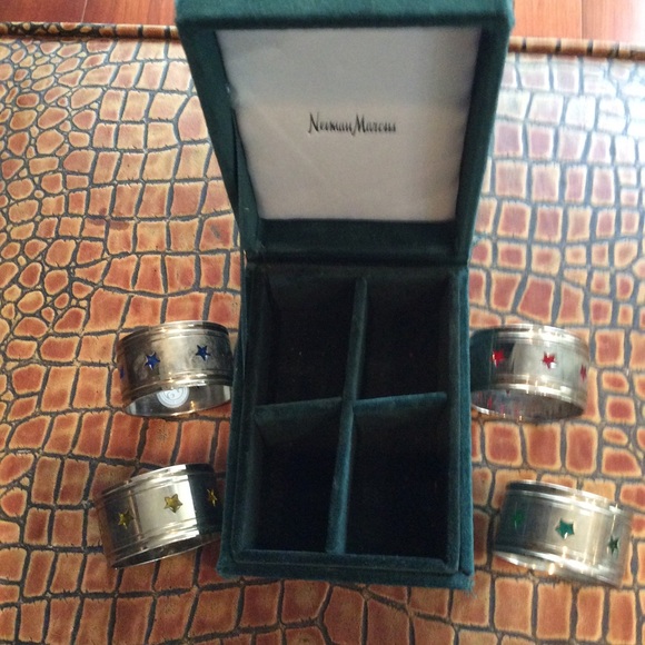 Napkin Holders Newman Marcus silver - Picture 5 of 7